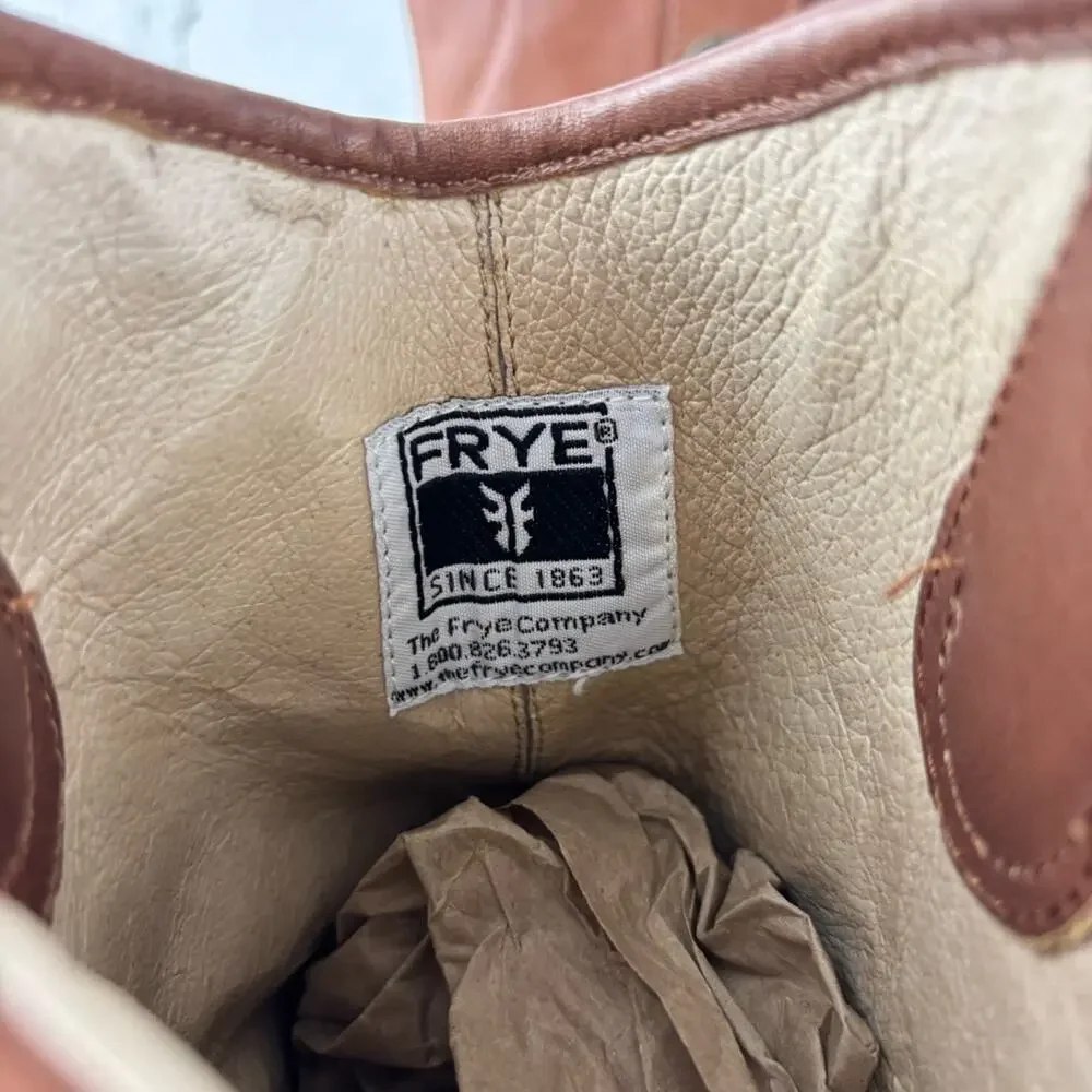 Frye Mellisa Button Western Youth Boots